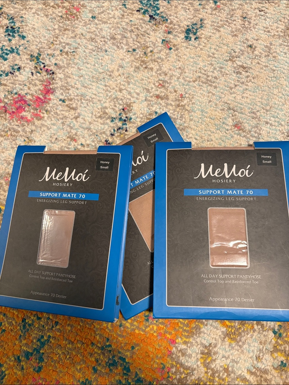 3 pair stockings